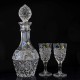 Кристален комплект за ракия Vinia, 7 части, Crystal Bohemia