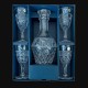 Кристален комплект за ракия Vinia, 7 части, Crystal Bohemia