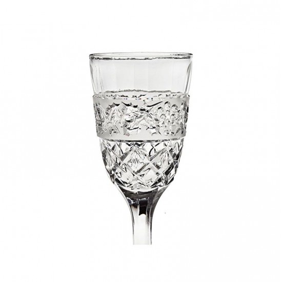 Кристален комплект за ракия Vinia, 7 части, Crystal Bohemia