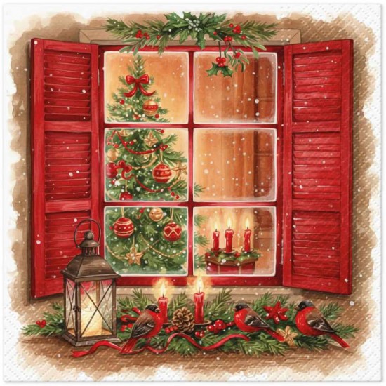 Салфетки Christmas Spirit 33 х 33 см 20 бр