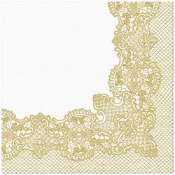 Салфетки Royal Gold, 33 х 33 см