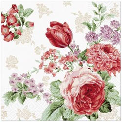 Салфетки Mysterious Roses, 33 х 33 см